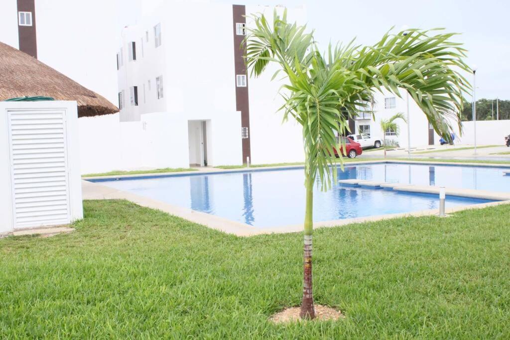 Apartament Depa De Playa C/Alberca Cerca De La 5A Avenida Playa del Carmen Zewnętrze zdjęcie