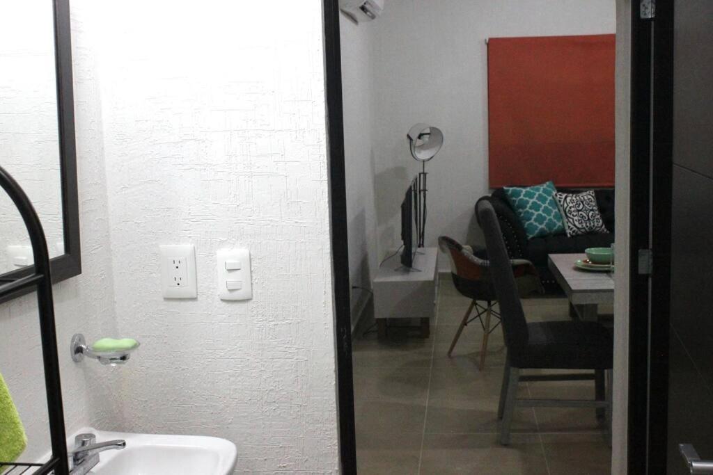 Apartament Depa De Playa C/Alberca Cerca De La 5A Avenida Playa del Carmen Zewnętrze zdjęcie