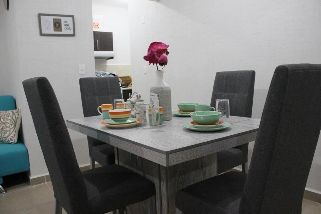 Apartament Depa De Playa C/Alberca Cerca De La 5A Avenida Playa del Carmen Zewnętrze zdjęcie