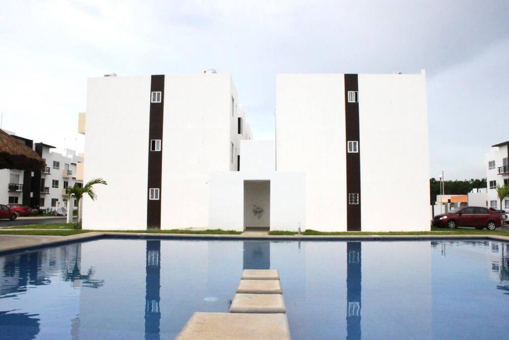 Apartament Depa De Playa C/Alberca Cerca De La 5A Avenida Playa del Carmen Zewnętrze zdjęcie